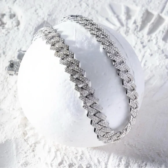 Men's/Woman’s Silver Chain Necklace - Picture 3 of 4